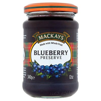 BLUEBERRY JAM 340gr MACKAYS
