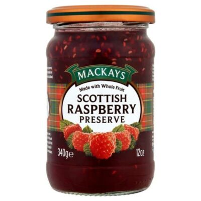 SCOTTISH RASPBERRY JAM 340gr MACKAYS