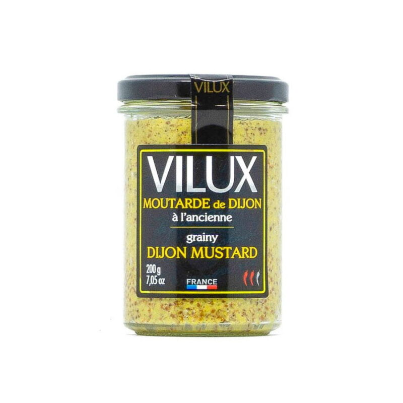 GRAINY DIJON MUSTARD 200gr "VILUX"