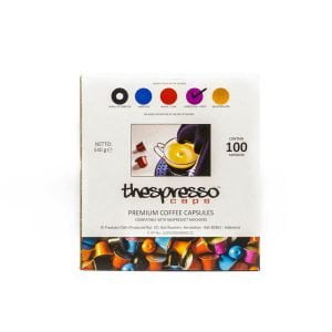 CAPSULE COFFEE BOX 100 PIECES "THESPRESSO"
