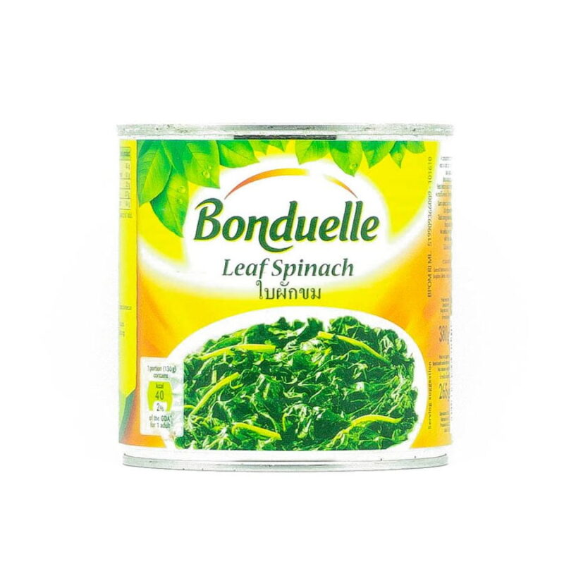 LEAF SPINACH 380gr "BONDUELLE"