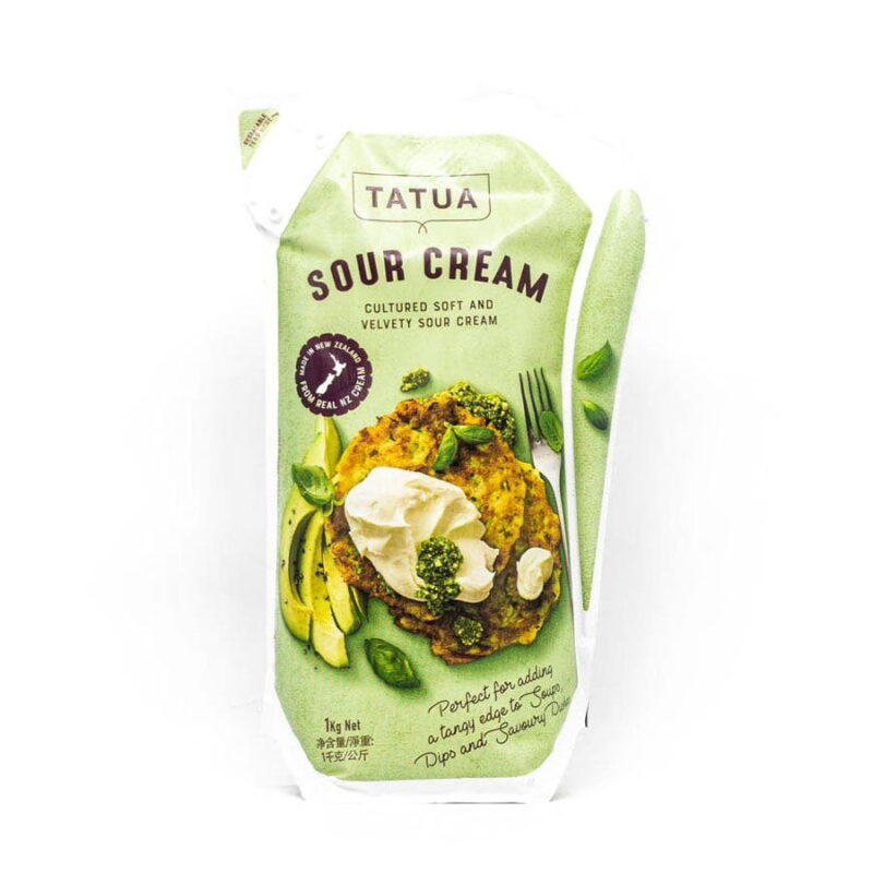 SOUR CREAM 1 KG "TATUA"