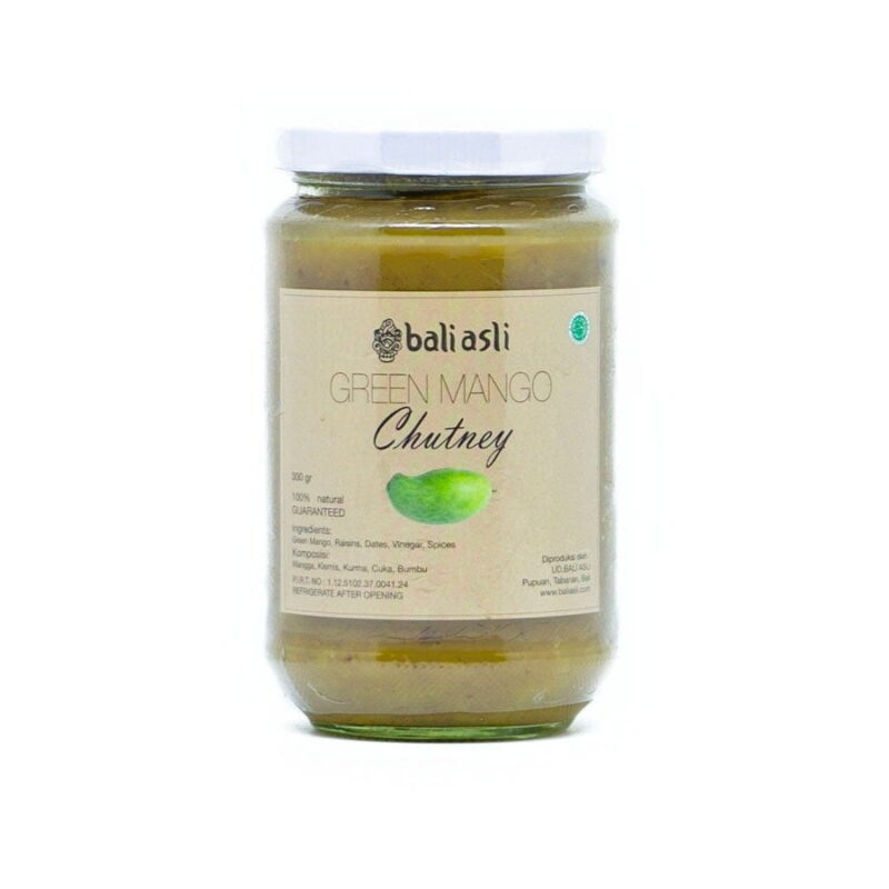 GREEN MANGO CHUTNEY 300gr "BALI ASLI"